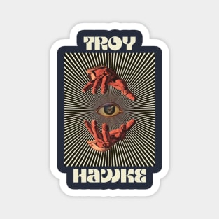 Hand Eyes Troy Hawke Magnet