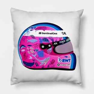 Sebastian Vettel - Turkish GP Helmet 2021 Pillow
