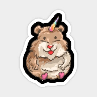 Hamster Unicorn Magnet