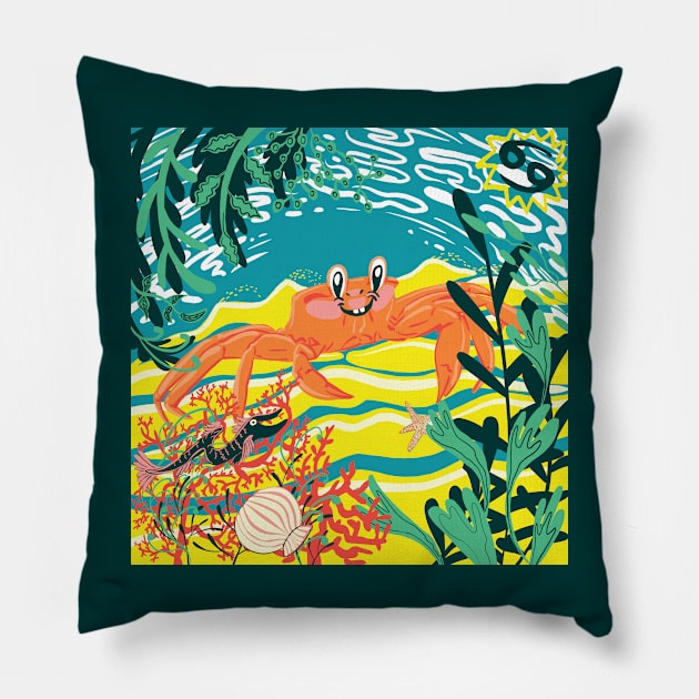 Cancer Pillow by Les Gentils