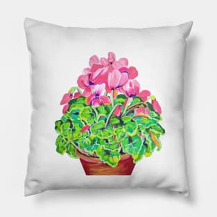 Cyclamen 2 Pillow