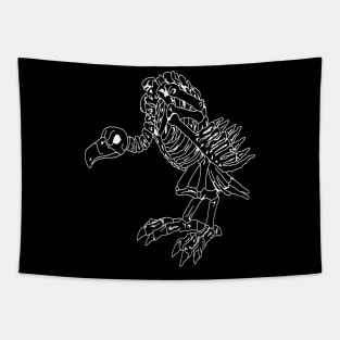 Volture skeleton Tapestry