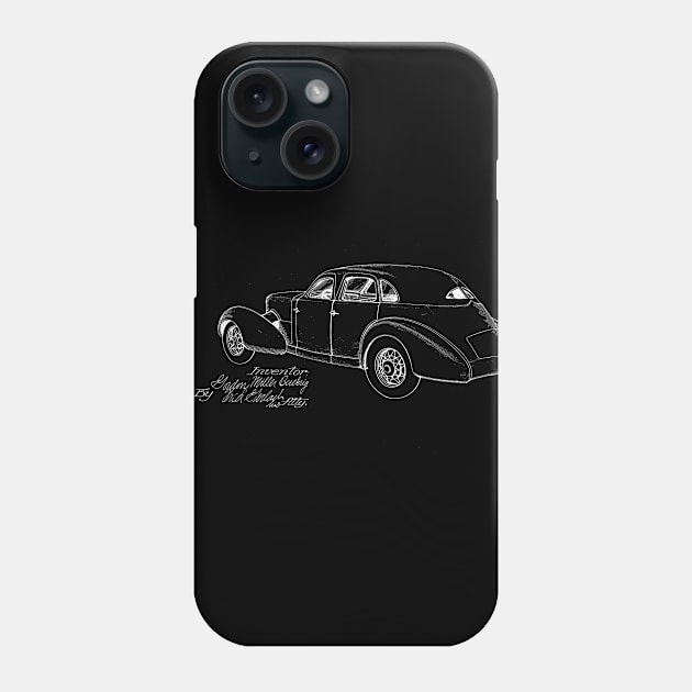 Automobile Car Vintage Patent Drawing Phone Case by TheYoungDesigns