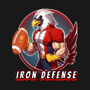 Iron Defense fan football T-Shirt