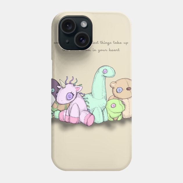 Plushie Toys Phone Case by LVBart