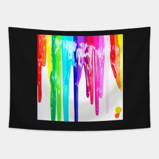 over the rainbow,Paint game Tapestry