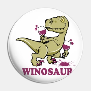 Winosaur Pin