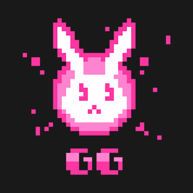 D.va Pixel Bunny by Genessis