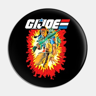 Spirit GI Joe toy art card Pin