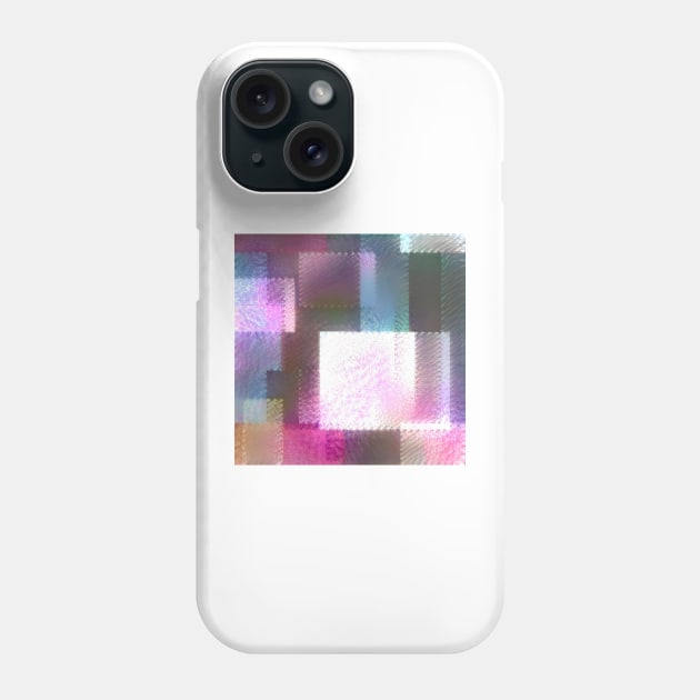 Blurred Squares Phone Case by Dturner29