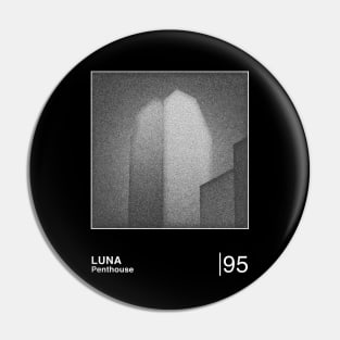 Luna / Minimalist Graphic Artwork Design Pin