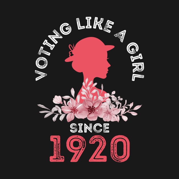 Voting Like A Girl Pink by GShow