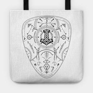 Mjolnir - The Hammer of Thor | Norse Pagan Symbol Tote