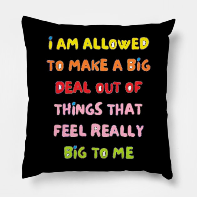 i'am allowed to make a big deal out of Pillow by yousseflyazidi