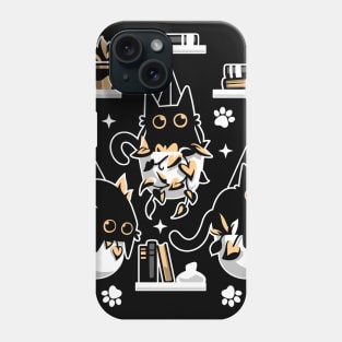 Kittens In Plant Pots - Cute Black Cats Phone Case