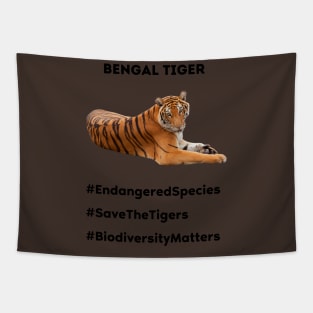 Save the Bengal Tiger! Tapestry