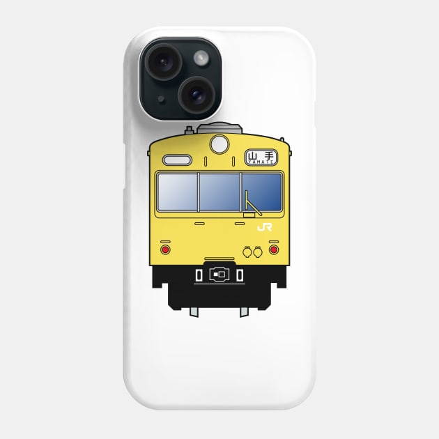 Tokyo Yamanote Line Train - 101 series Phone Case by conform