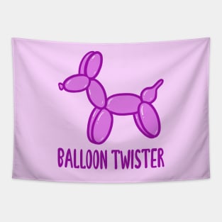 Balloon Twister! (Pink) Tapestry