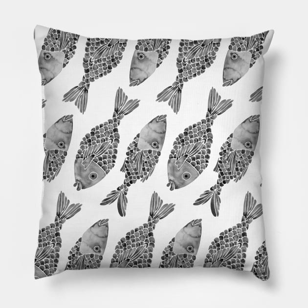 indonesian fish Pillow by CatCoq