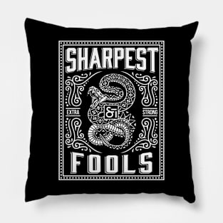 Rattlesnake Label Pillow