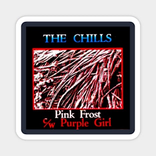 Pink Frost Purple Girl 1984 Sleeve Design Throwback Magnet