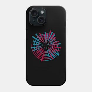 Eye Mech Red Blue Phone Case