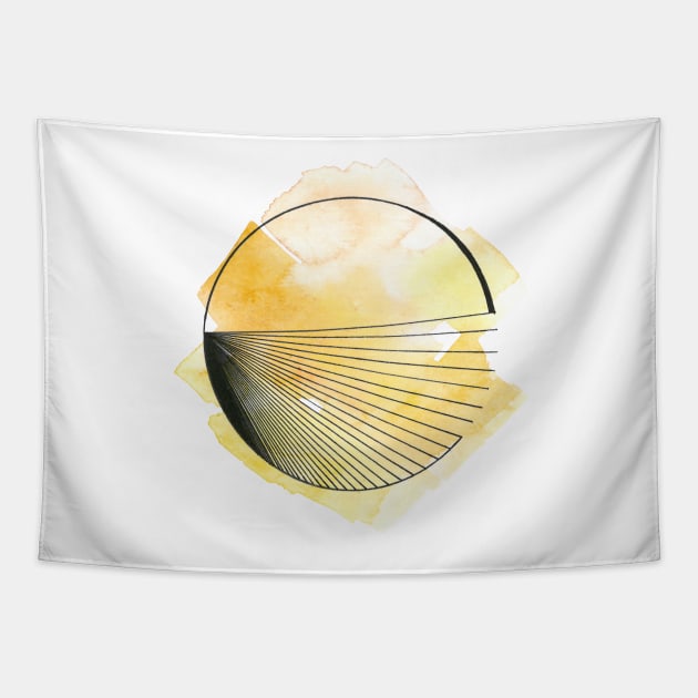 Geometric Desert Tapestry by rossjdesigns