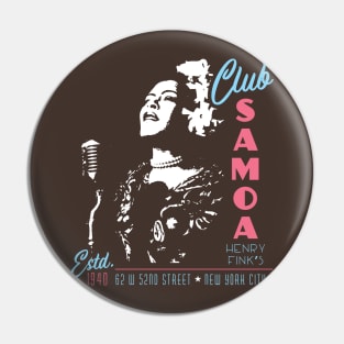 Club Samoa Pin