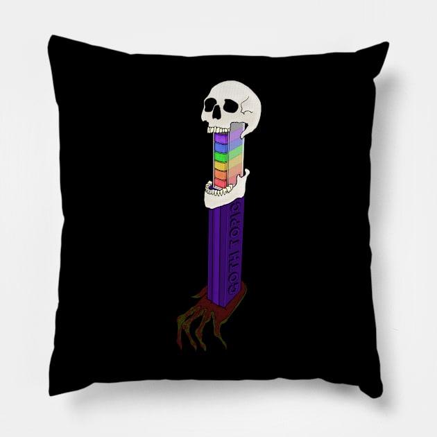 Pride Inside Pillow by Goth Topic 