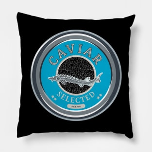 Black Caviar Pillow