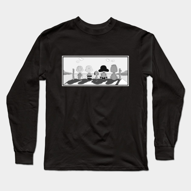 Landscape b/w - Peanuts - Long Sleeve T-Shirt