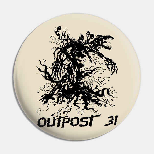 Outpost 31 Alien Pin by Lambdog comics!