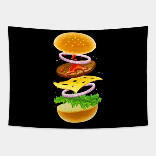 beast burger Tapestry