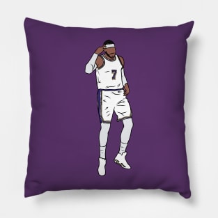 Carmelo Anthony 3 To The Dome Pillow