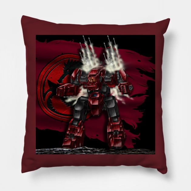 Morgan Kell Pillow by Oswald's Oddities