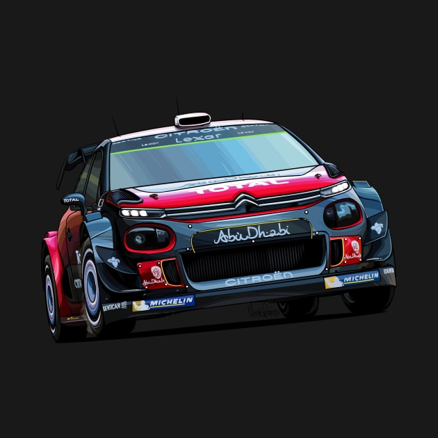 Citroen C3 WRC by Mario Ramos Rally Art