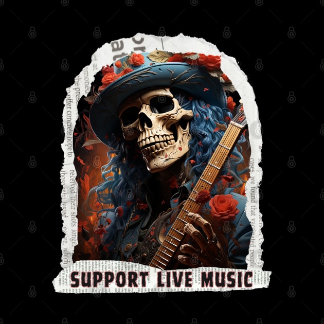 Support Live Music by TempoTees