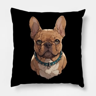 Red Fawn color French Bulldog Pillow