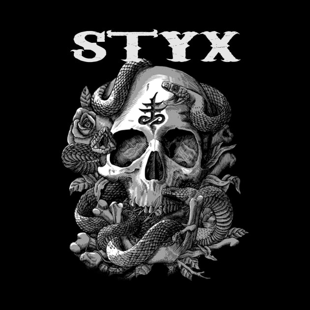 STYX BAND MERCHANDISE by Rons Frogss