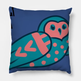 Soul Of Wild Owl Pillow