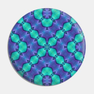 Complex Crochet Pattern Pin