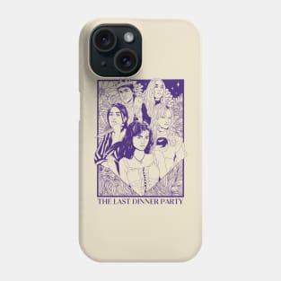 The Last Dinner Party Purple Tarot Phone Case