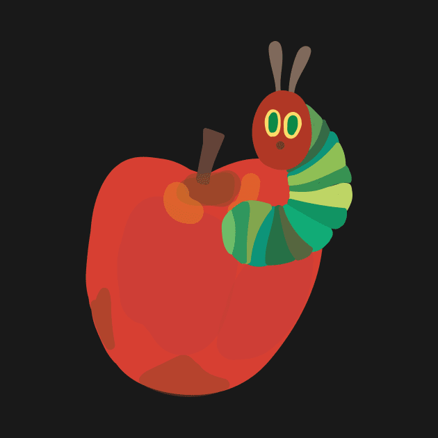 The very hungry caterpillar - Apple by FoxtrotDesigns