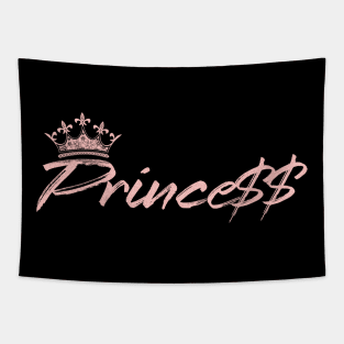 Princess in Pink Tapestry