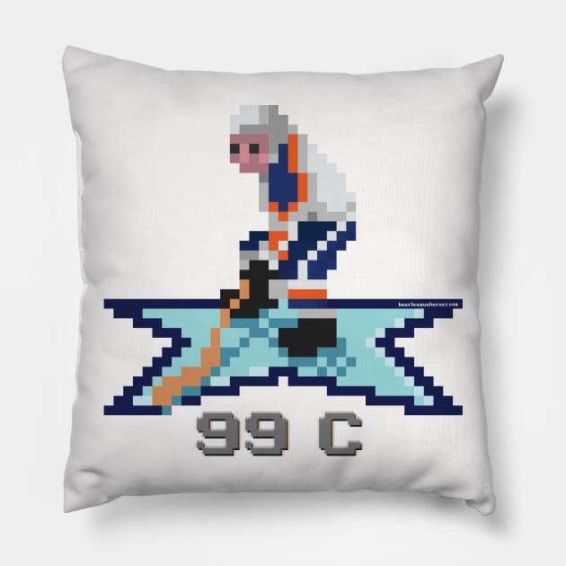 16-Bit Gretzky Pillow by Beerleagueheroes.com Merch Store