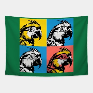 Pop Caique Art - Cool Birds Tapestry