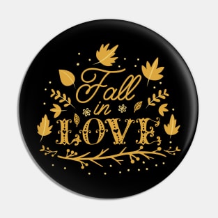 Fall in Love Shirt - Fall Shirts - Fall Tshirts - Fall Womens Shirts - Graphic Tee - Womens Graphic Tee - Cute Fall Shirts Pin