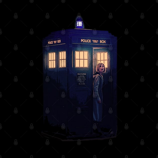 Jodie & Tardis by Gallifrey1995