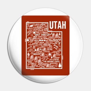 Utah Map Pin