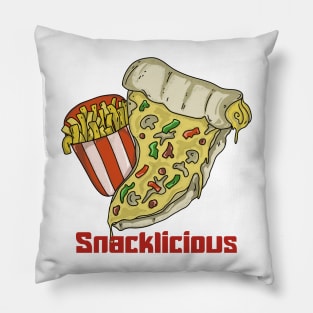 Snacklicious Pillow